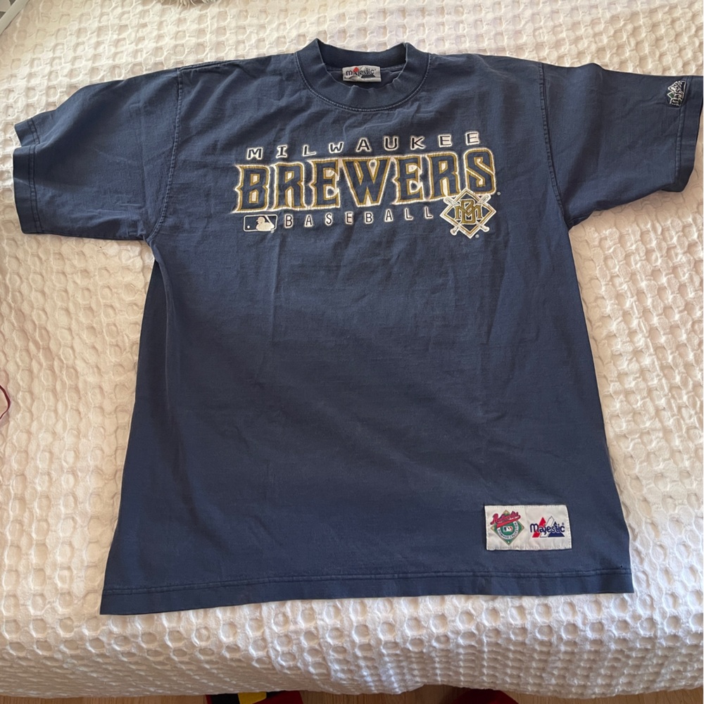 brewers vintage baseball shirt